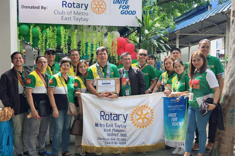 Adopt&A&School: Rotary Club of Metro East Taytay Brings Joy and Hope to Learners