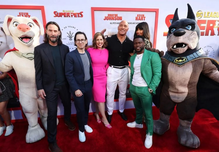 Dwayne Johnson, Kevin Hart, Keanu Reeves Lead Voice Cast of ‘DC League of Super-Pets’