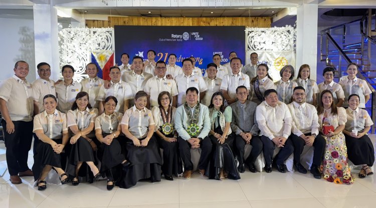 Rotary Club of Metro East Taytay Ushers in Bold New Chapter at 21st Induction and 20th Handover Ceremony