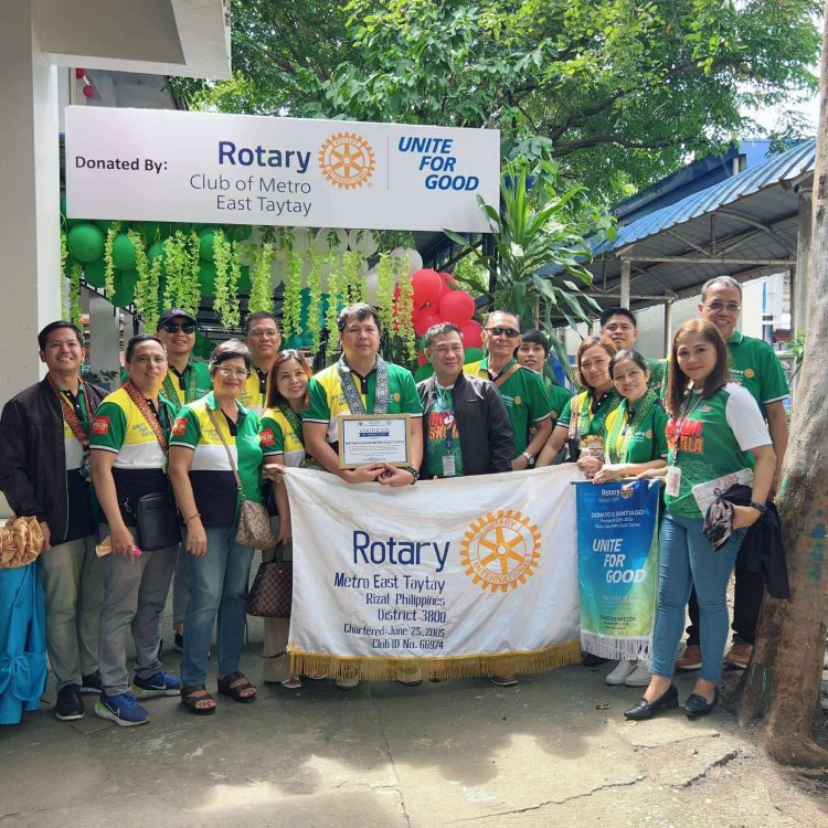Adopt-A-School: Rotary Club of Metro East Taytay Brings Joy and Hope to Learners