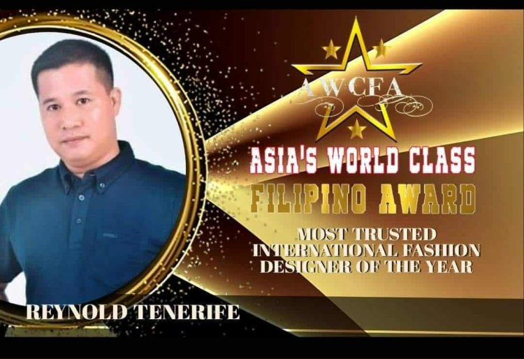 Reynold “Nhoy” Tenerife: The Filipino Couturier Conquering the World of Fashion