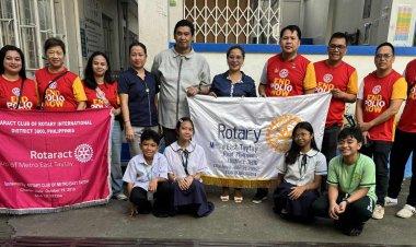 Rotary Club of Metro East Taytay Helps Build a Healthier Community: “We’re This Close to Ending Polio!”   A Day of Hope, Healing, and Service for World Polio Day
